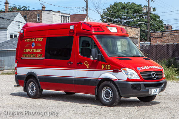 Cicero Fire Department Ambulance F10 Mercedes Benz Sprinter Demers Ambulances Type II Larry Shapiro photography